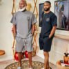 Funky Tee Set men's African t-shirt set