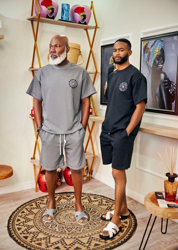Funky Tee Set men's African t-shirt set