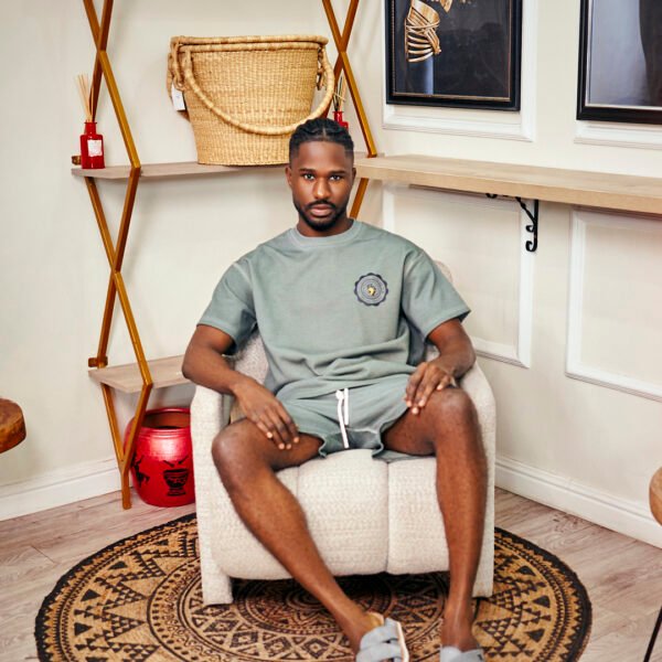 Funky Tee Set men's African t-shirt set